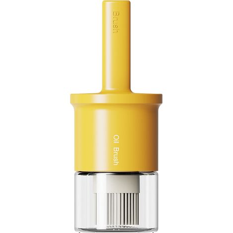 Brosse À Huile En Silicone - Bouteille À Sauce Étanche Pour Cuisine - Résistante À Haute Température Pour Barbecue Et Pâtisserie - 1 Pièce (1/5)
