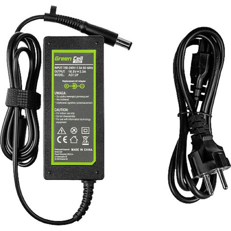 Green Cell AD12P Alimentatore per notebook 65 W 18.5 V 3.5 A Adatto per marchi: HP (1/5)