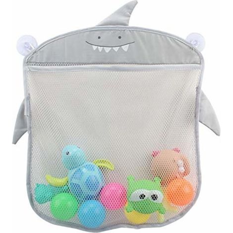 Bath Toy Storage, Baby Toy Organizer, Bathroom, Hanging Net for Bath Toys (1/4)