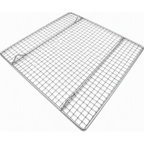 Grille en acier inoxydable avec pieds, 56 x 36 cm (1/5)