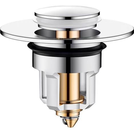 Bonde de Lavabo Pop Up Universelle 40mm – Stable, Inoxydable et Durable (1/5)