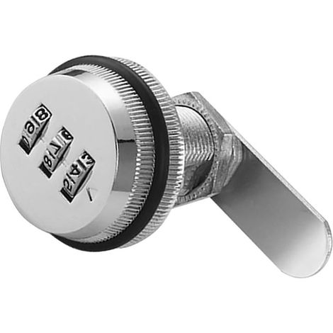 Cadenas À Combinaison 20 mm - Serrure Sans Clé Pour Armoires Tiroirs Boîtes Aux Lettres Valises (1/5)