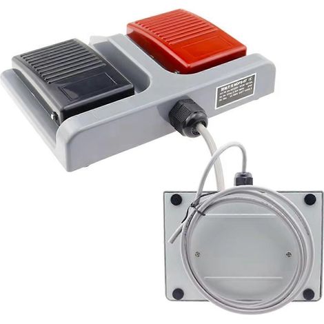 MDFS-67 Doppel-Fußpedal-Nivelliersystem mit 10A/220V Wechselstromkabel B (1/5)