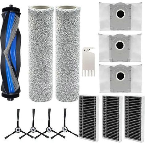 Filtre pour aspirateur brosse pour aspirateur Filtre de brosse pour aspirateur filtre de Ecovacs DEEBOT X8 Omni – X8 PRO Omni Aspirateur Consumables Main Side Brosse Filtre Sac à poussière pièce détac (1/5)