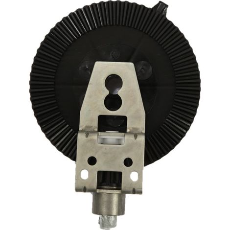 Zurfluh Feller – Treuil couple conique 7,1/1 N°1 bis – Entrée 6 pans 7 mm – Sortie crabot ZF mâle – Capacité de levage 27 kg – Rapport réduction 1/7,1 (1/5)