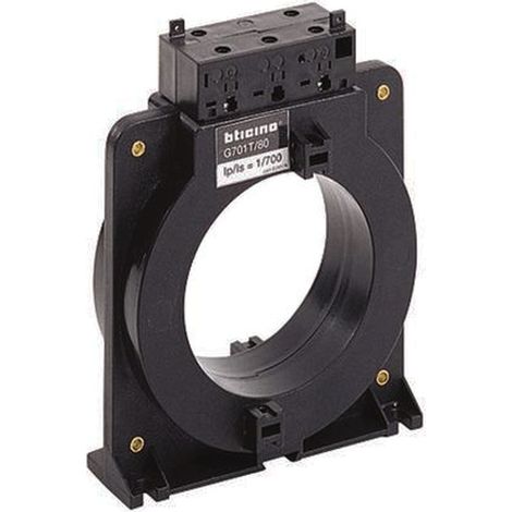 Toroide per relè differenziale G701 diametro 80mm -  Idn 30mA  Bticino G701T/80N