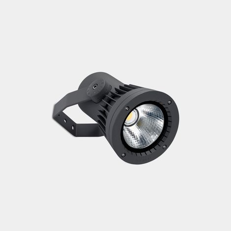 LEDS C4 Hubble Cob LED ø175mm Affichage LED Extérieur Urbain Gris IP65 - 4000K (1/3)