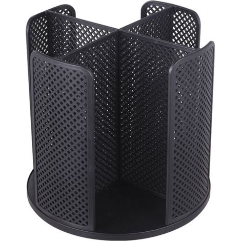 Porte-gobelet en plastique noir, 23,522 cm, comptoir de bar avec compartiments, distributeur de gobelets, porte-gobelet rotatif. (1/5)
