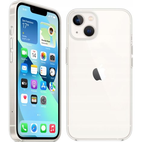 Custodia per telefono, trasparente, premium, per iPhone 14 PRO, CO2 (1/5)