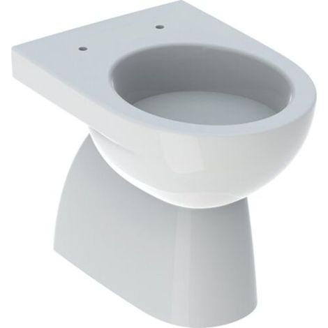 Geberit Renova WC au sol, chasse deau basse, sortie verticale,