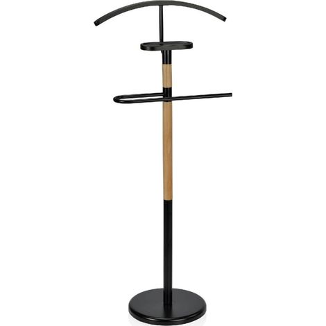 Valet de Nuit en Bois Noir (1/3)