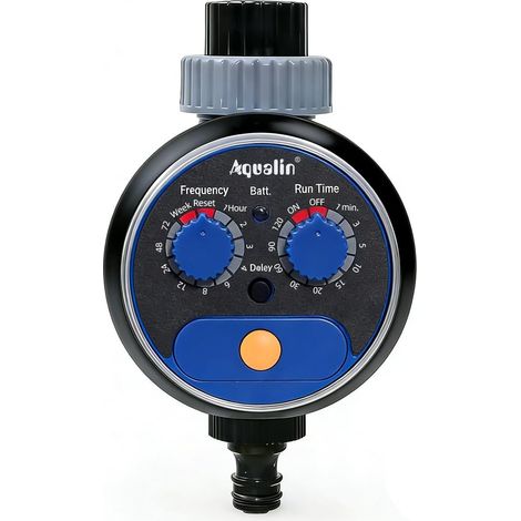 Programmateur d'Arrosage de jardin avec robinet à Boisseau Sphérique, Ordinateur d'Eau, Fonctionne sans pression d'Eau (1/5)