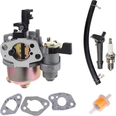 Vergaser für GX120-GX200 5,5-6,5 PS Motoren mit Kraftstoffleitungsdichtung, Ersatzteile für Rasenmähergeneratoren (EU) (1/5)