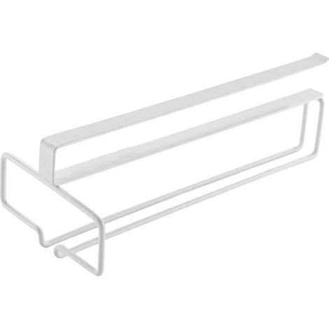 Porte-Verres À Vin - Support Suspendu Sous Placard En Fer Forgé - Blanc Ou Noir - Pour Verres À Vin Rouge Champagne Cocktail - 1 Pièce (1/2)