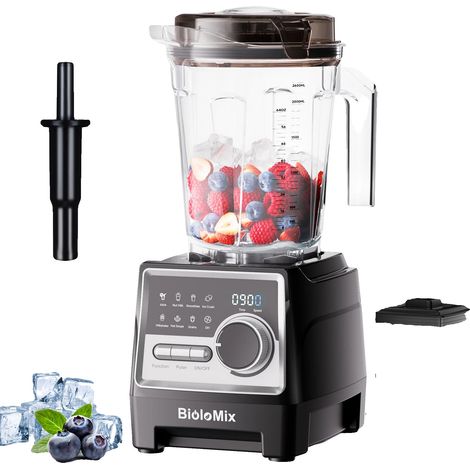 Mixer, 6 Klingen, 7 voreingestellte Programme, T6100 N 600ml Glas, EU Stecker-a (1/2)