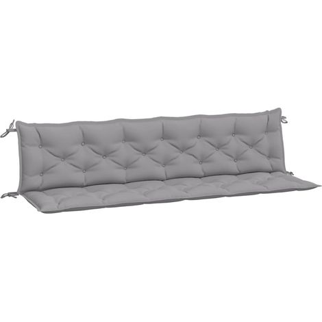 Maison Exclusive - Gartenbank-Auflagen 2 Stk. Grau 200x50x7 cm Ox