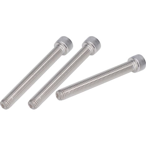 Lot de 20 vis à tête cylindrique creuse M12x1,75 DIN 912 en acier inoxydable A2-70 à filetage grossier (1/5)