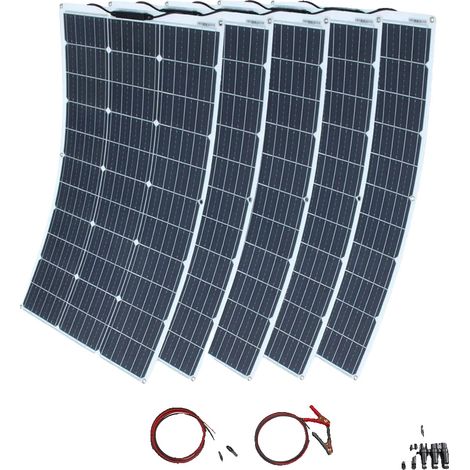 Panneau Solaire, Léger, Haute Efficacité, kit solaire 500w (1/2)