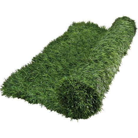 Werka Pro – Haie artificielle verte 1,2 x 3m – Structure en acier et PVC – 800 g/m² – 90 brins sur 3m pour intimité et esthétique naturelle