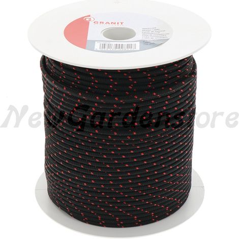 3,5 mm Ø  cuerda de arranque rollo de 100 m para cortacéspedes cortacéspedes, motosierras y recortadoras