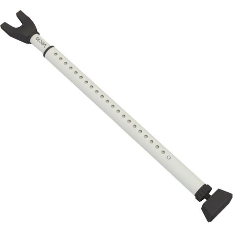 Barre de Sécurité Porte – Verrouillable Acier Réglable 73-1130mm Testée 250kg, Base Antidérapante Tous Sols, Protection Anti-Effraction Porte