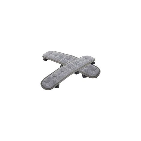 1 paire d'accoudoirs de chaise - Pour accoudoirs de chaise - Pour chaise de bureau - Avec accoudoirs - Pour chaise de bureau - Repose-mains - Table de jeu - Sangle de fauteuil roulant