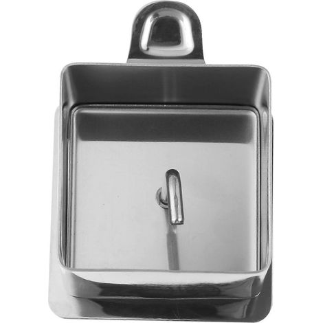 Set Reisbällchenform Edelstahlform DIY Kuchenform Metall Sushi-Form-6.5X6.5X5.5CM-Silver (1/3)