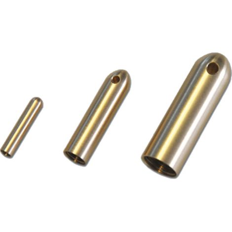 Kabelführungsköpfe KFM 28, Messing, für Kabel-Ø 2,5 mm