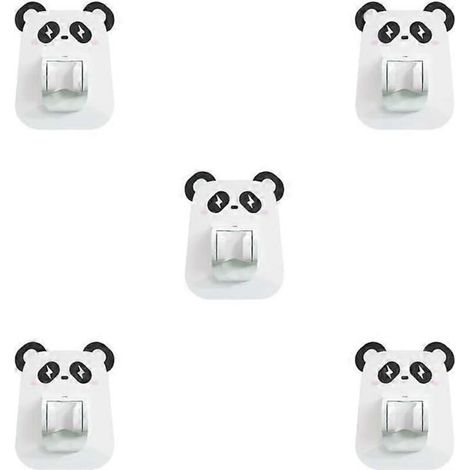 Self-adhesive wall-mounted shower head holder (pack of 5), no drilling required, removable and decorative, with spare nozzle. (1/5)