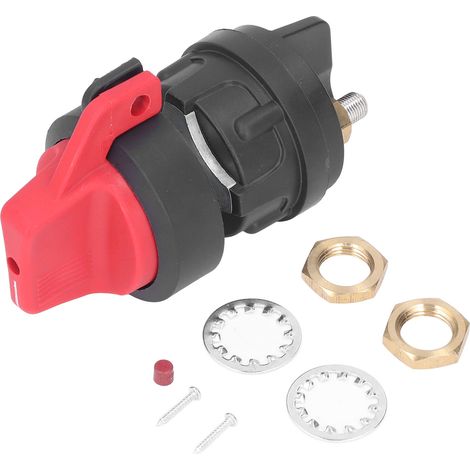 Coupe-batterie rotatif 12V 300A Anti-décharge pour bateau, voiture, camping-car, yacht (1/5)