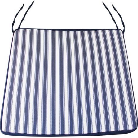 MADDY - Cuscino per seduta idrorepellente a righe (1/3)