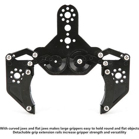 Kit de pince standard pour robot industriel en métal, ouverture maximale des mâchoires : 85 mm (1/3)