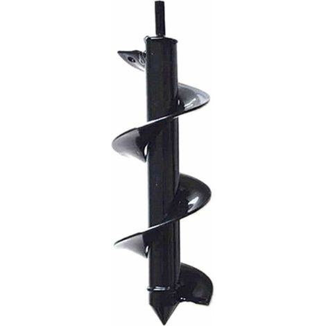 DEESSE SHOP - Remplacement pour essence perceuse électrique marteau sol tarière foret planteur jardin tarière trou pelle tête noir 522cm (1/5)