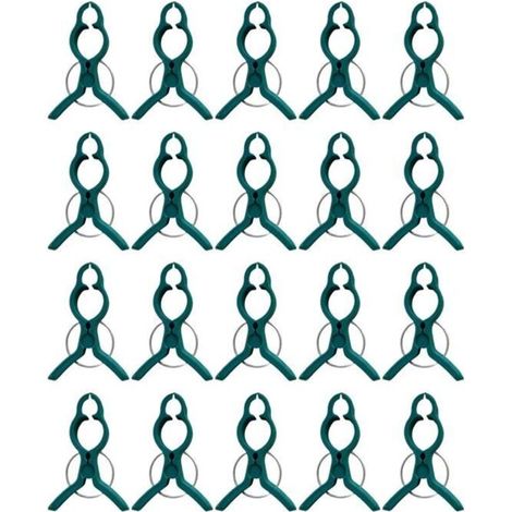 Set of 20 plant ties for climbing plants, trellis, tomatoes, and garden support.