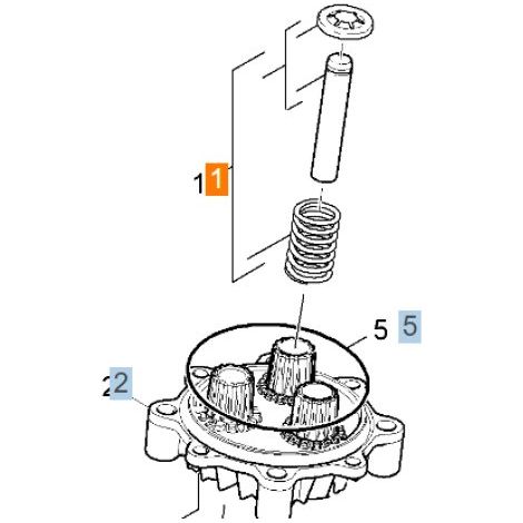 PISTON REPERE 1 pour NETTOYEUR HAUTE-PRESSION KARCHER -...