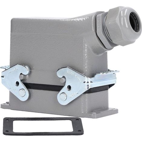 Hochleistungs-Steckverbinder, rechteckig, wasserdicht, aus Aluminiumgusslegierung, Stecker-Set, 16 A, 500 V