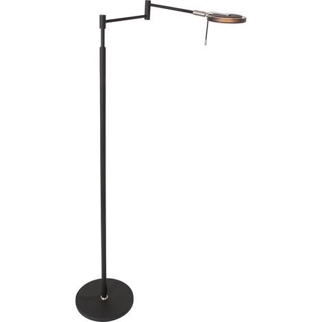 Steinhauer - lampada da terra - Turound - nero - vetro metallo - (1/4)