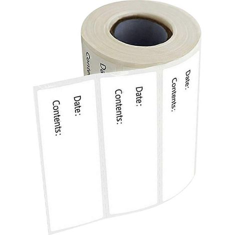 1 rouleau d'étiquettes alimentaires portables, étiquettes pour bouteilles ménagères, étiquettes autocollantes multifonctions-5x2.5cm