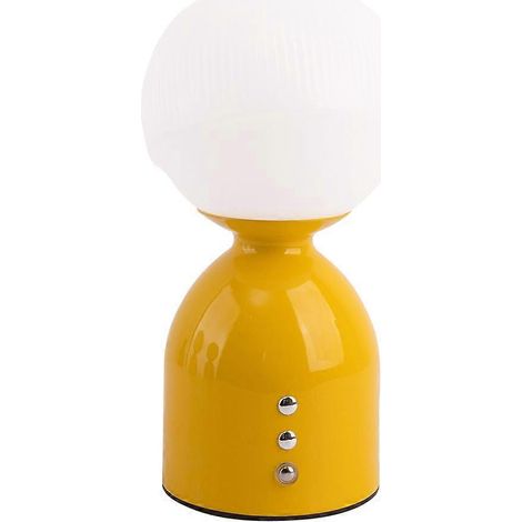 Lampe de bureau à chargement tactile avec variateur tricolore, veilleuse et éclairage d'ambiance ( ) (1/2)