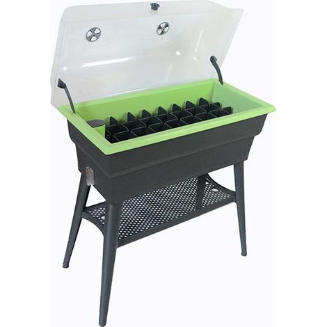 Jardinière 40L à pieds amovibles Calipso Combi - Vert