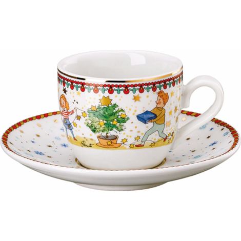 Lampes de Noël - Tasse à expresso - 2 pièces (1/3)