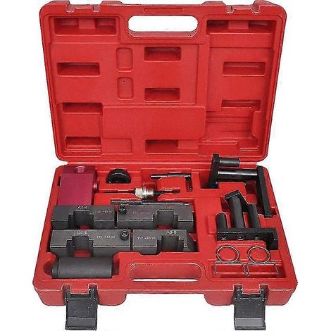 Kit d'outils de calage moteur comprenant un tendeur de chaîne de distribution et un outil de blocage pour BMW M60, M62 et M62TU V8 (1/4)
