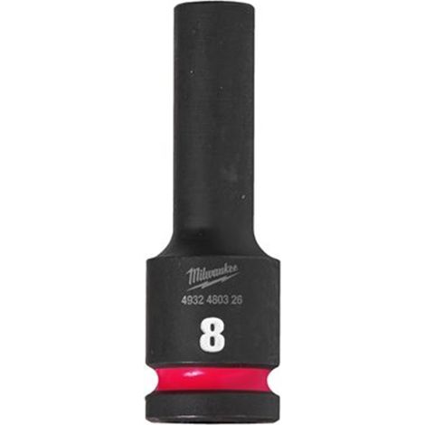 Llave de vaso milwaukee 4932480351 acero cromo molibdeno 13,2 cm (1/2)