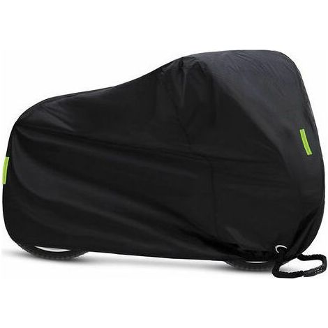 Housse De Velo, Housse De Velo, Housse De Pluie De Velo Etanche Anti Poussiere Pluie Protection Uv Robuste Pour Velo De Montagne, Velo De Route Avec Bande Reflechissante, Sac De Rangement Lock-Holes 2 (1/5)