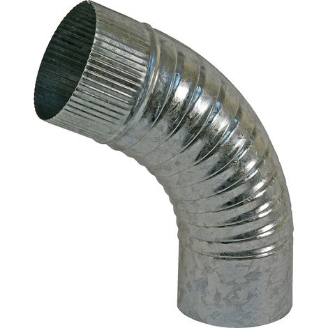 Codo 45º acero galvanizado para estufa - Ø 120 mm