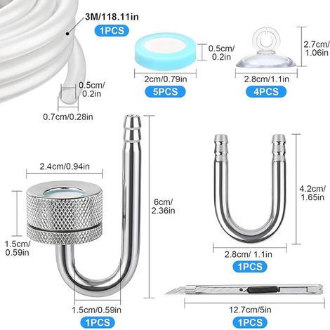 Diffuseur Aquarium, Diffuseur de Dioxyde de Carbone