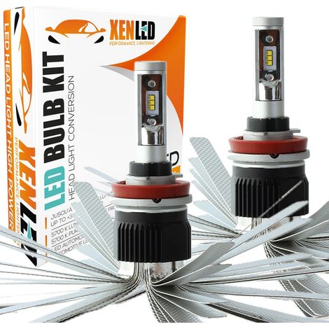 2 x Ampoules H11 XL6S 55W - 4600Lm - Courtes - 12V/24V - Lampes LED (1/5)