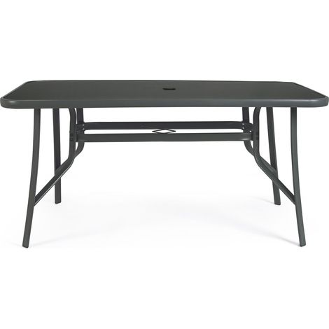 Tavolo "Martinez" in acciaio 150 X 90 cm (1/4)