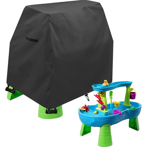 Housse pour table de jeu d'eau - Splash Pond Step 2 - Housse de table à eau étanche à la poussière et au sole - Pour jouets d'extérieur, table de jeu, jeu d'eau en plein air (1/5)