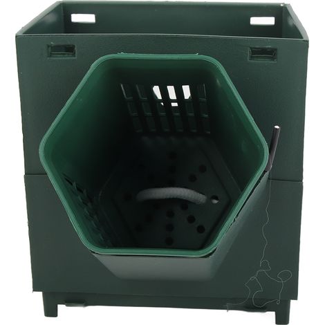 Vertikale Wandpflanzgefäße im Waben-Design, 3D-Blumentöpfe (1/5)
